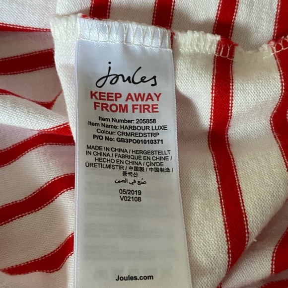 Stripe top from Joules. - Picture 6 of 8